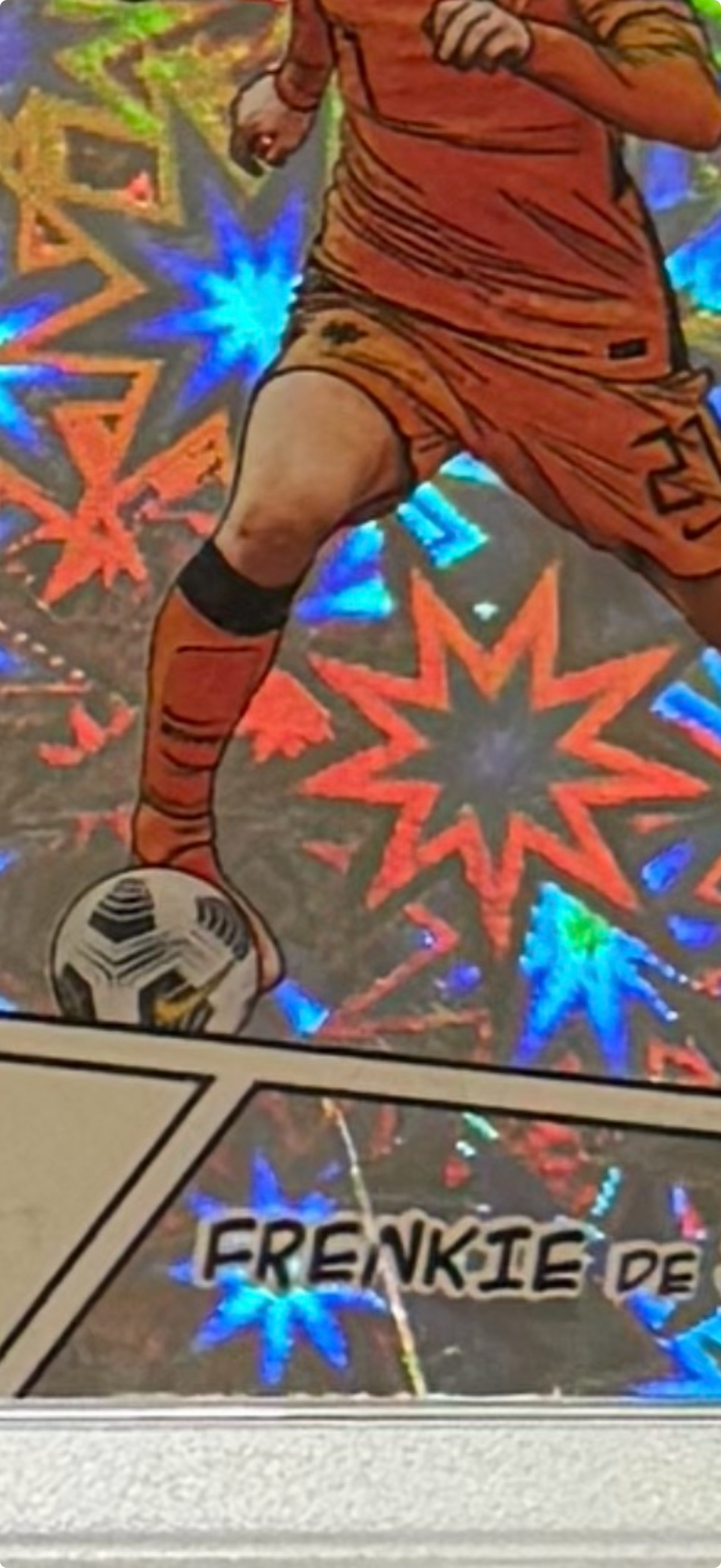 2021 PANINI DONRUSS ROAD TO QATAR KABOOM! #15 FRENKIE DE JONG KABOOM! PSA 10 GEM MINT